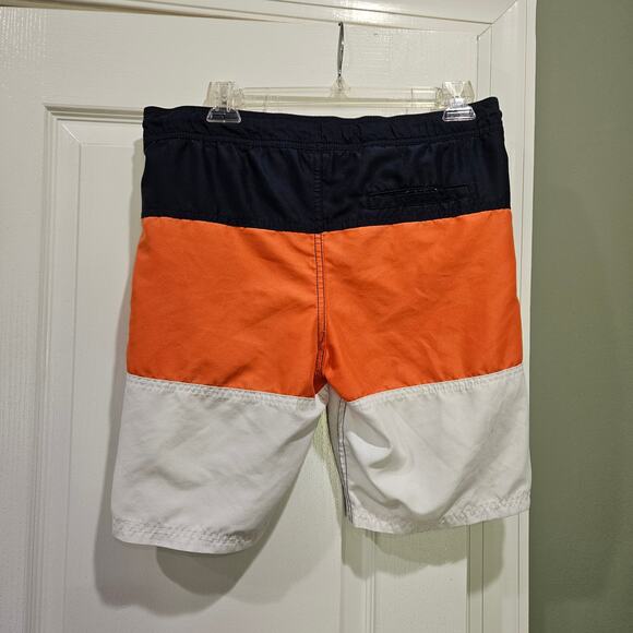 Cat & Jack Blue, Orange, White Boys Swim Boardshorts Size L (12/14) - Picture 6 of 6